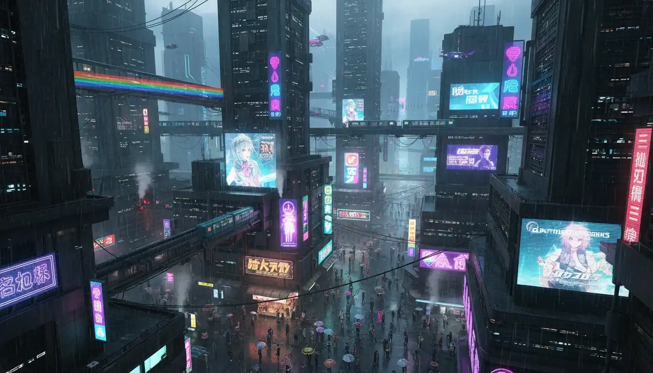 Original reference image for: A cat sitting on a rooftop at night, in the style of the reference image